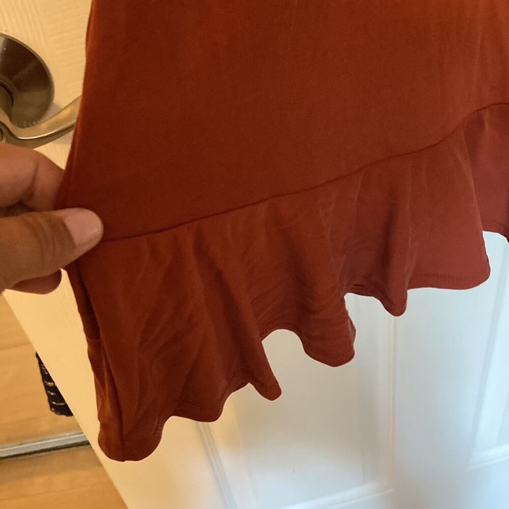 Altar’d State Rust Dress - Picture 4 of 9